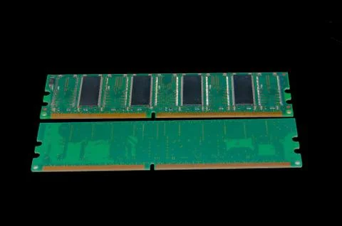 Stick of computer random access memory (ram) Foto stock
