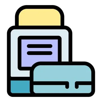 Stick deodorant and solid soap providing daily hygiene and body care Stock Illustration