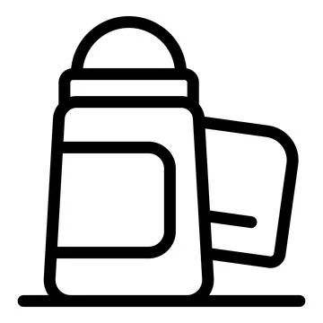 Stick deodorant container with open cap offering long lasting freshness Stock Illustration
