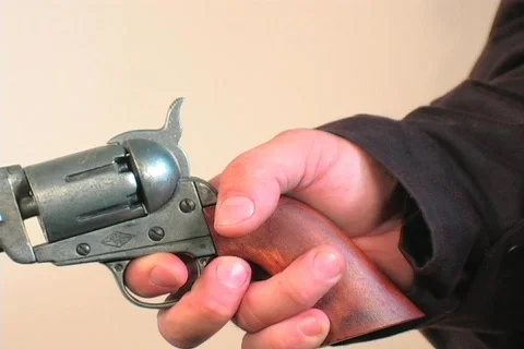 STICK 'EM UP Stock Footage 86741