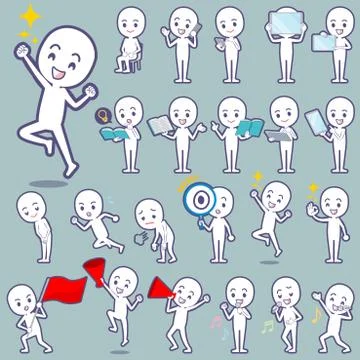 Stick figure Stock-Illustration