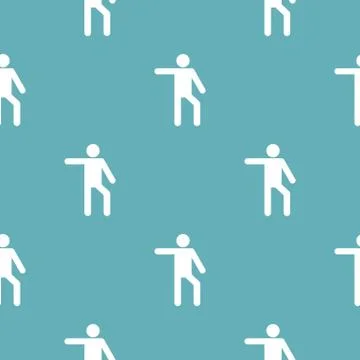 Stick figure stickman pattern vector seamless 스톡 일러스트