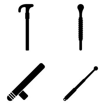 Stick icon vector Stock Illustration