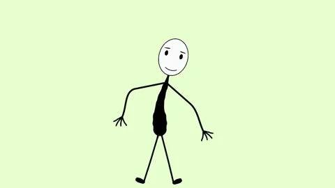 two stick man dancing #meme #dance #funny #fyp #not 