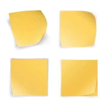 Stick notes Stock Illustration