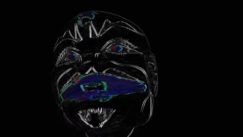 Stick Puppet Head Stock Footage 129536321