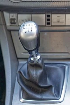 Stick shift selector Stock Photos