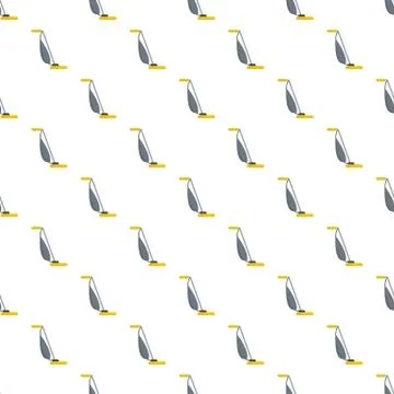 Stick vacuum cleaner pattern seamless Stock Illustration