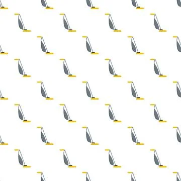 Stick vacuum cleaner pattern seamless 库存插图