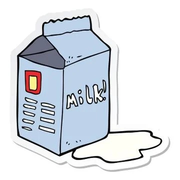 Milk Carton Illustrations ~ Stock Milk Carton Vectors | Pond5