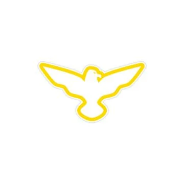 Sticker eagle Stock Illustration