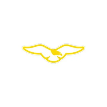 Sticker eagle Illustrazione stock