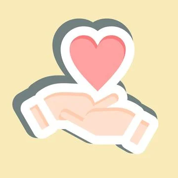 Sticker Emotional Development. related to Development symbol 库存插图