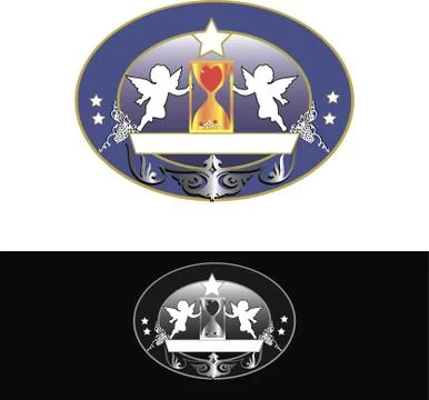 Sticker for the family's needs 스톡 일러스트