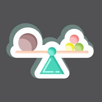 Sticker Meta Learning. related to Machine Learning symbol. simple design ed.. イラスト素材