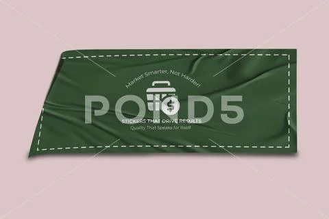 Sticker Mockup PSD Template 8 V1 PSD Template