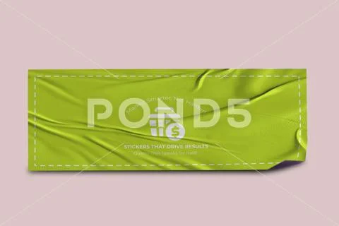 Sticker Mockup PSD Template 8 V1 PSD 템플릿