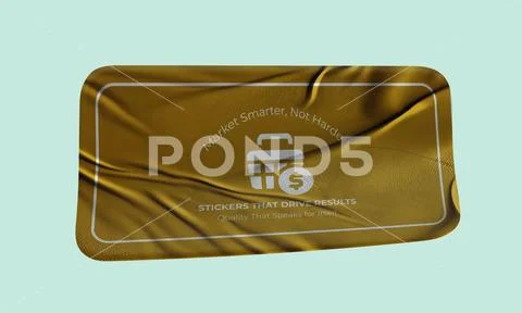 Sticker Mockup PSD Template 8 V1 PSD Template