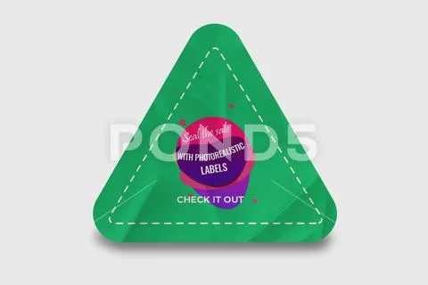 Sticker Mockup PSD Template 8 V1 PSD Template
