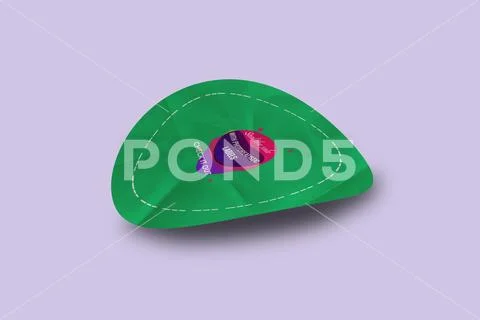 Sticker Mockup PSD Template 8 V1 Modello PSD
