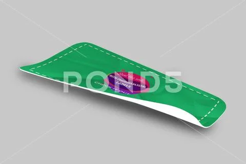 Sticker Mockup PSD Template 8 V1 PSD Template