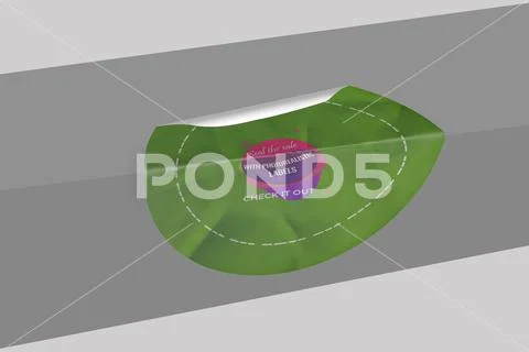 Sticker Mockup PSD Template 8 V1 PSD-sjabloon