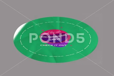 Sticker Mockup PSD Template 8 V1 PSD Template