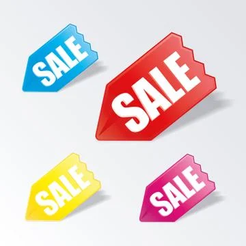 Stickers Stock Illustration
