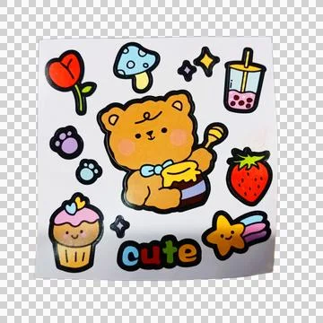 Stickers Stock Illustration