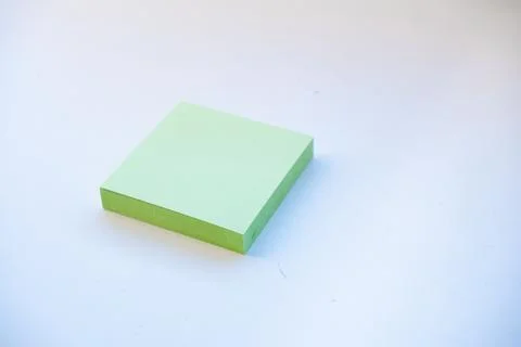 Stickers for notes on a light background. Mockup template. Stock Photos