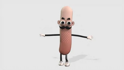 Sticking Plaster Video stock 195840045