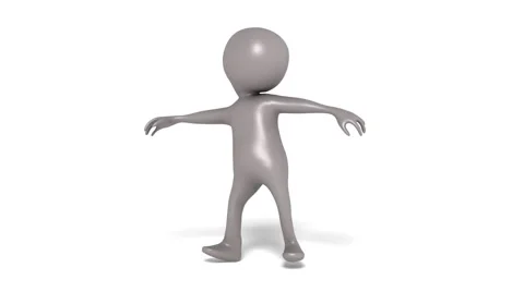 Stickman animation Stock Footage 39986411