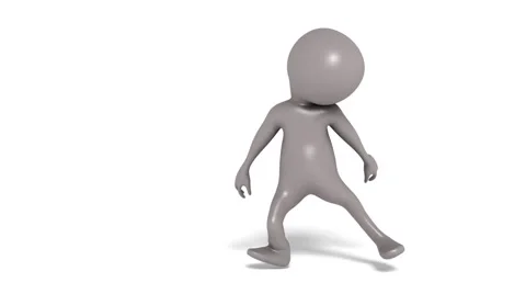 Stickman animation Stock Footage 39986475