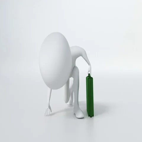 Stickmen's competition Stock Footage 69705399