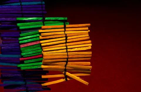 Sticks panels Stock Photos