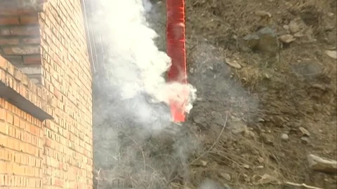 Sticks set off firecrackers Stock Footage 253771278