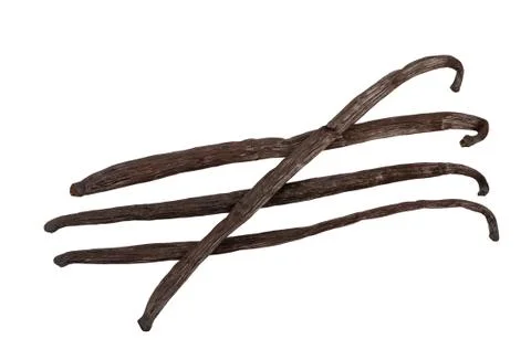 Sticks of vanilla Stock Photos