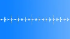 Sticky barefoot walking loop Sound Effect
