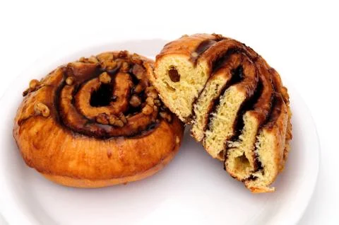 Sticky bun Stock Photos