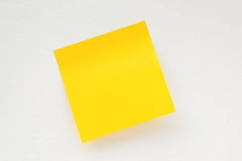 Sticky note on canvas background Stock-Fotos
