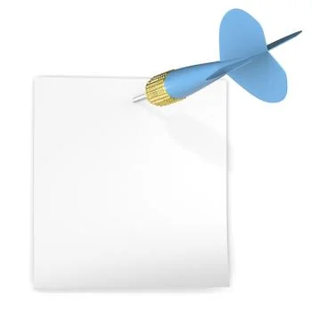 Sticky Note. Stock Illustration