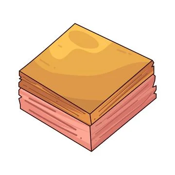 Sticky note illustration Stock Illustration