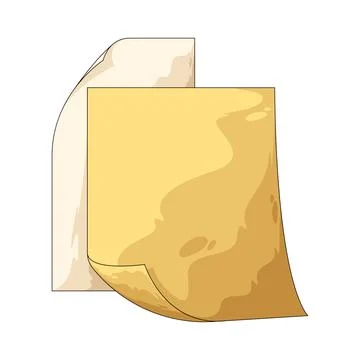 Sticky note illustration Stock Illustration
