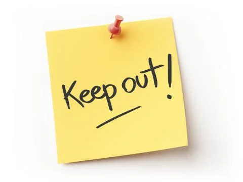 Sticky Note Message Stock Illustration