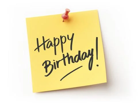 Sticky Note Message Illustrazione stock