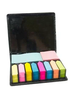 Sticky note paper Stock Photos