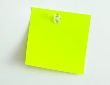 Sticky Note Paper Foto stock