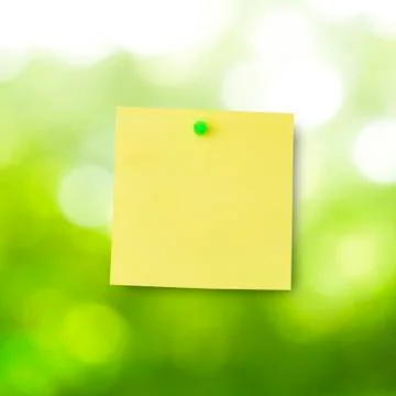Sticky note Stock Photos