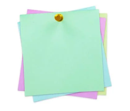 Sticky Note Stock Photos