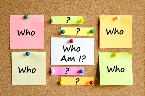 Sticky Note text concept Stock Photos